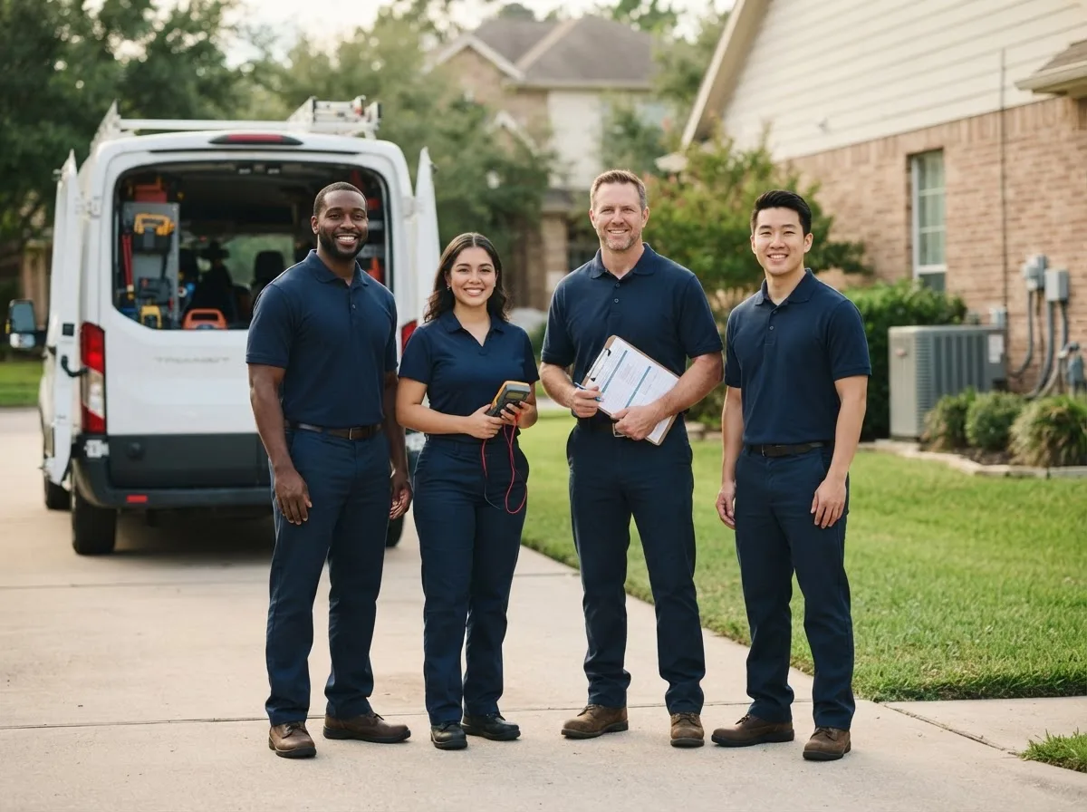 Certified HVAC technician near Cloverdale, OH